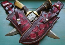 The Drago Series - Custom Leather Knife Sheaths 1 small