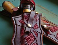 The Drago Series - Custom Leather Knife Sheaths 3 small