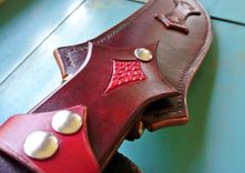 The Drago Series - Custom Leather Knife Sheaths 4 small