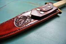 Classic Leather Knife Sheath 4 small