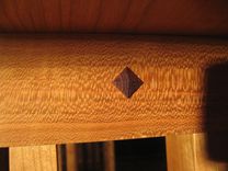 Curly Cherry Dining Table 5 small