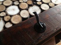 Rustic Wood Coat Rack/Towel Rack 2 small
