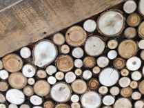 Rustic Wood Coat Rack/Towel Rack 3 small