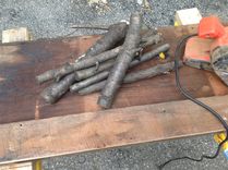 Rustic Wood Coat Rack/Towel Rack 4 small
