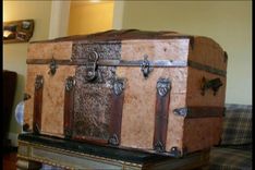 Restored, All Faux Painted Trunk 2 small