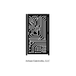 Heavy Circuit Board Gate - Decorative Steel - Digital Garden Gate - Architectural Panel - Handmade 2 small