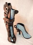 High Heel Boot And Matching Shoe Teacup 2 small