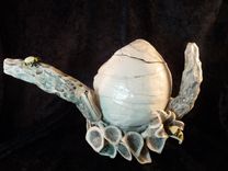 4 Bees Teapot 4 small