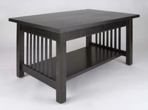 Library Table - Steel Mission Style 1 small