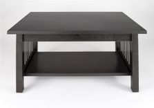 Library Table - Steel Mission Style 2 small