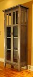 Cabinet - Mission Style Steel & Glass 1 small