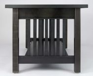 Library Table - Steel Mission Style 5 small