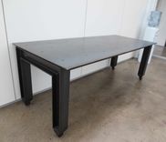 Metal - Industrial Modern Plate Steel Table 3 small