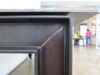 Metal - Industrial Modern Plate Steel Table 5 small