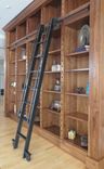 Steel Rolling Library Ladder - Round Bar & Roller 1 small