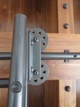 Steel Rolling Library Ladder - Round Bar & Roller 3 small