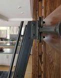 Steel Rolling Library Ladder - Round Bar & Roller 4 small