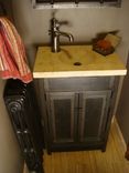 Vanity Base / Forged Mirror Frame Set 1 small