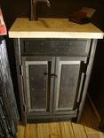 Vanity Base / Forged Mirror Frame Set 3 small