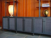 Credenza / Shelf Set – Steel & Bakelite 2 small