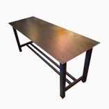 Community Table – Traditional Trestle Style Table In Steel 1 small
