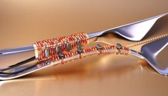 Custom Wedding Cake Server Cutting Set Beaded In Glass Beads 6 small