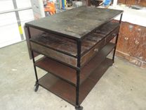 Coffee Table Turned Into Island Station 3 small