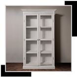M+A Antique White Armoires 2 small