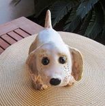 Sculpted Ceramic Dog 3 small