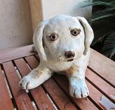 Sculpted Ceramic Dog 4 small