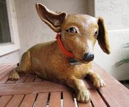 Sculpted Ceramic Dog 2 small