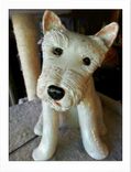 Sculpted Ceramic Dog 1 small
