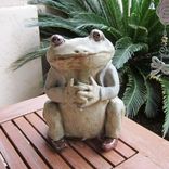 Sculpted Ceramic Frog 1 small