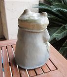 Sculpted Ceramic Frog 2 small