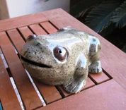 Sculpted Ceramic Animals - Toads 2 small