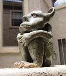 Sculpted Ceramic Gargoyle 2 small