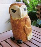 Sculpted Ceramic Owls 4 small