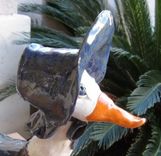 Sculpted Ceramic Ducks 3 small