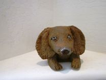 Ceramic Sculpted Dog 2 small
