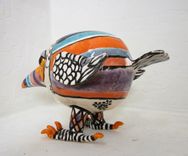 Ceramic Colorful Bird 2 small