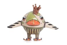 Ceramic Bird King 2 small