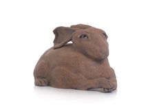 Sculpted Ceramic Hare 1 small