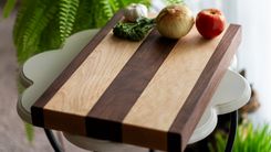 Maple And Walnut Cutting Board 1 small