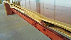 Cedar Waterfall Benches 4 small