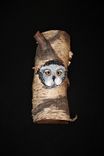 Birch Wood Owl Wall Carving 1 small