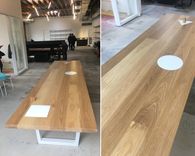 Oak Conference Table 2 small