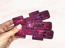 Hummer H3 Crystallized Car Horse Emblem Bling Genuine European Crystals Bedazzled 2 small