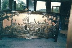 Carved Executive Desks 1 small