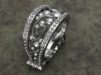 Ladies Ornate Fashion Ring 4 small