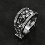 Ladies Ornate Fashion Ring 7 small